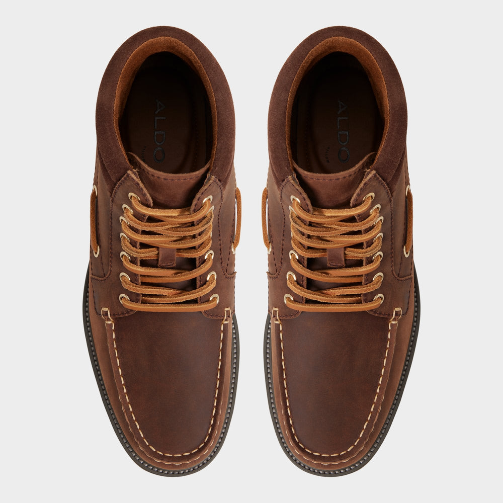 Farrell in Medium Brown - Combat boot, Lug sole | Aldo outlet