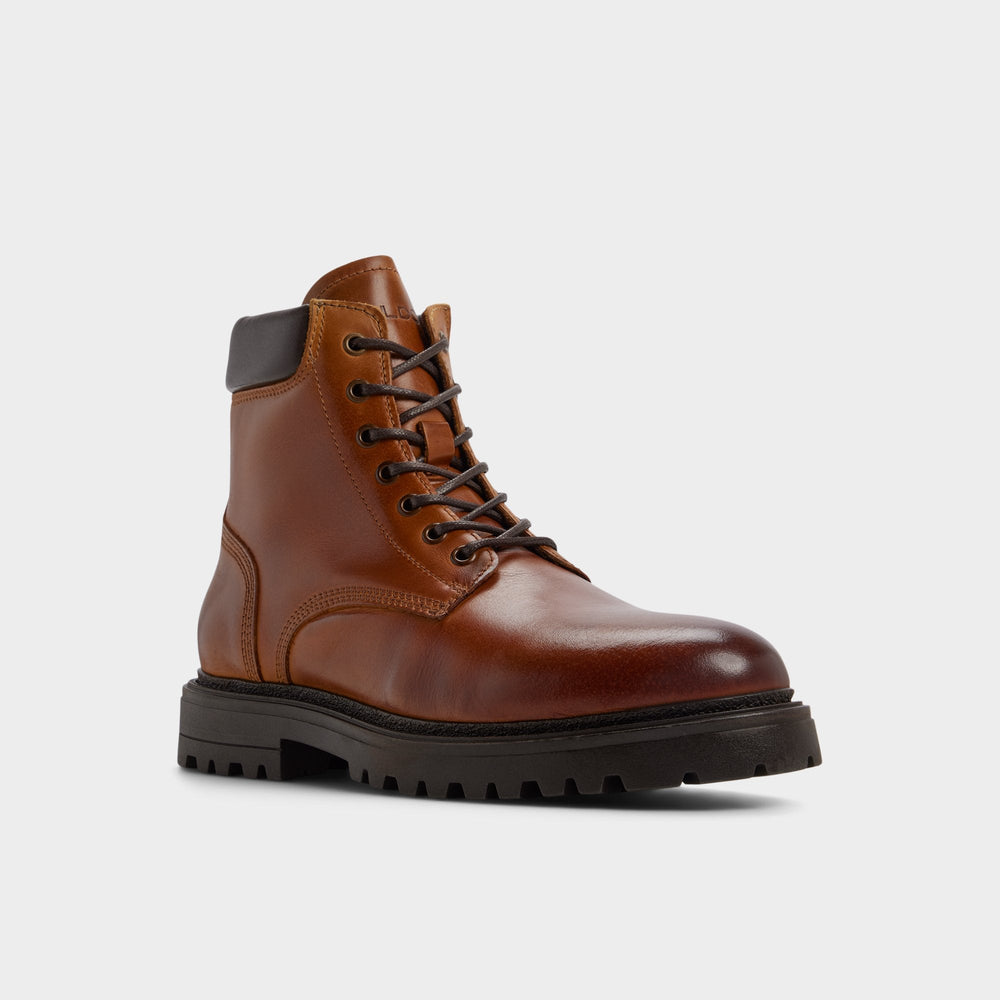 Draco in Cognac - Combat boot, Lug sole | Aldo on sale