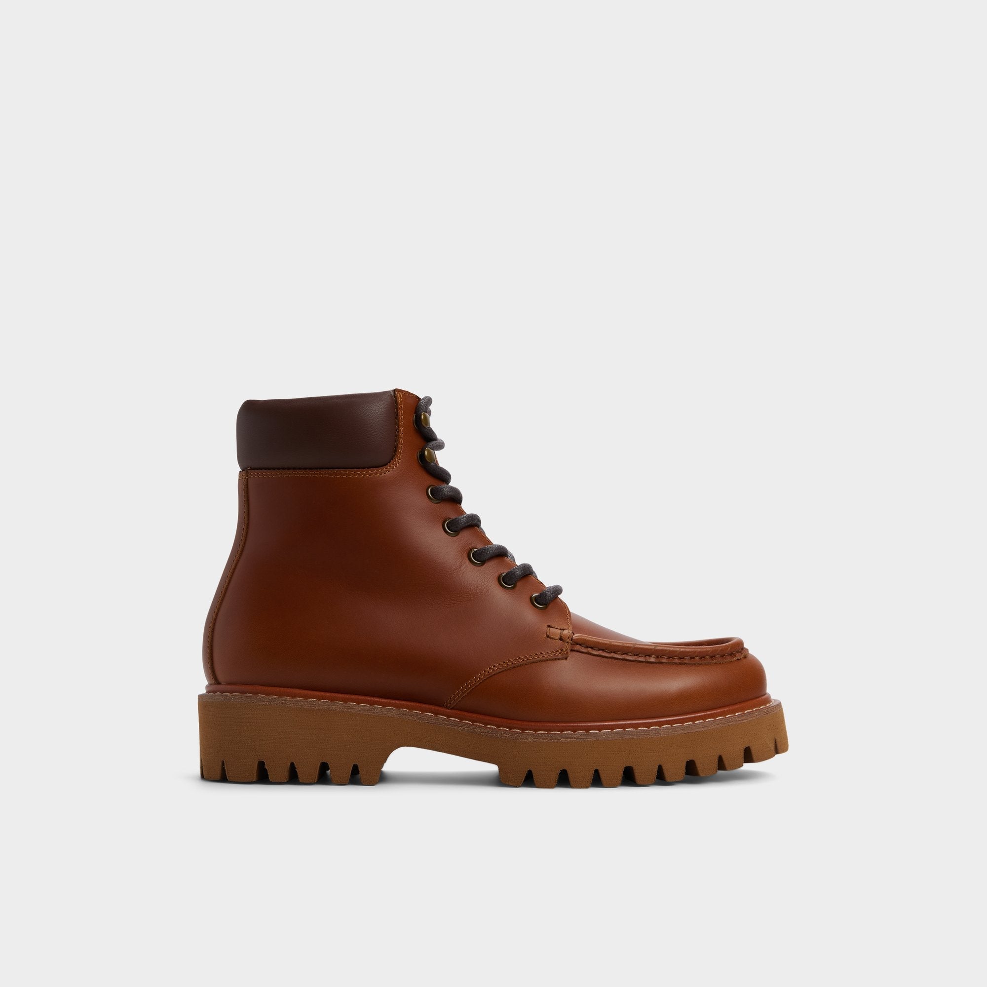 Grier in Cognac - Combat boot, Lug sole | Aldo sale