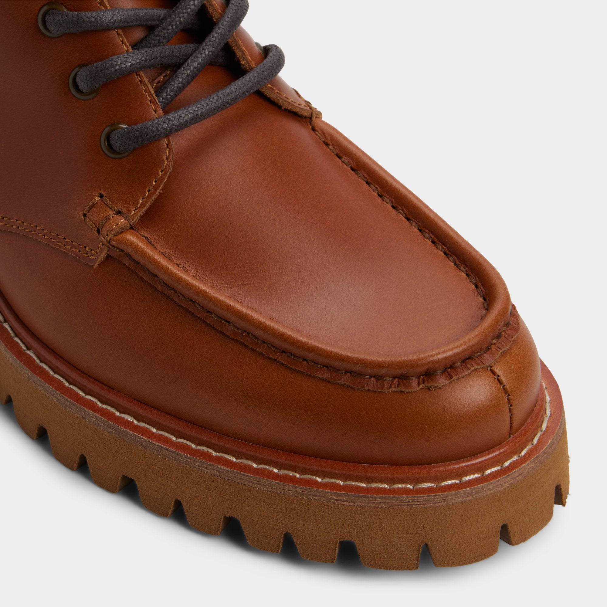 Grier in Cognac - Combat boot, Lug sole | Aldo sale