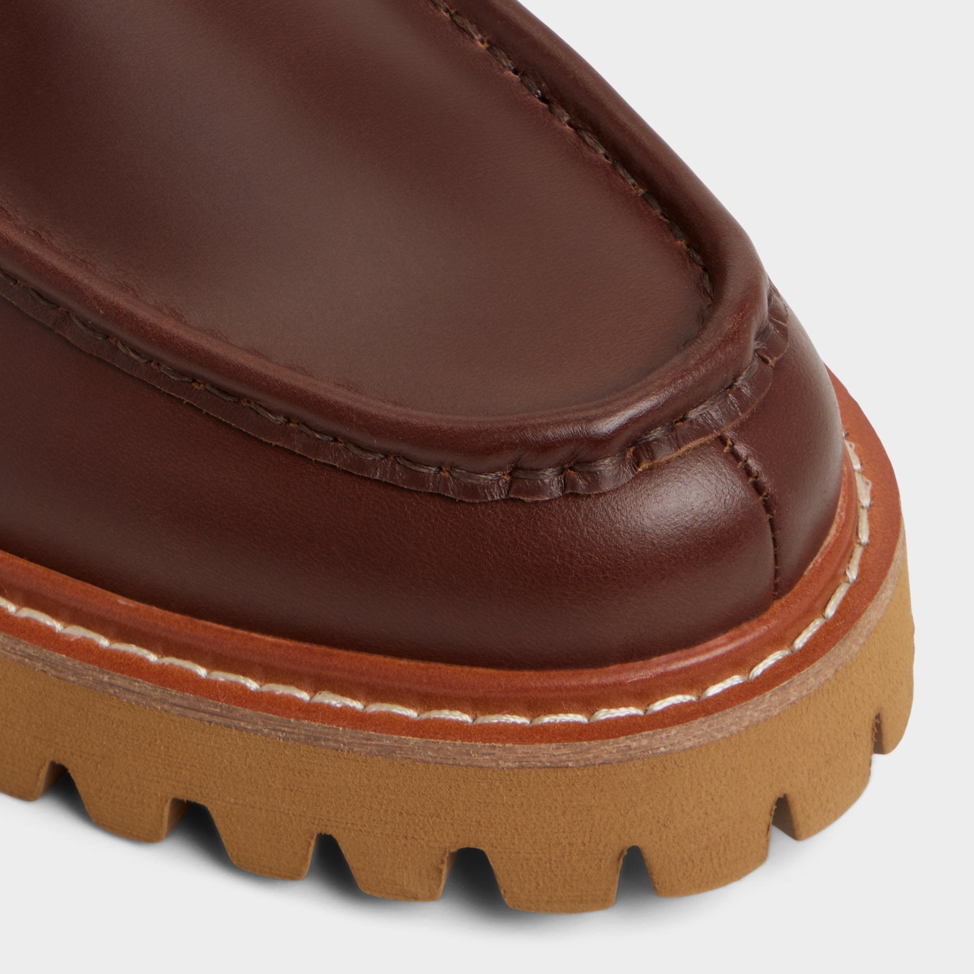 Grier in Medium Brown - Combat boot, Lug sole | Aldo online
