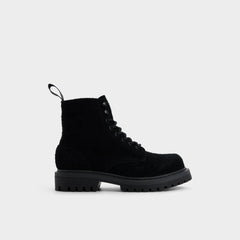 Doublezero in Black - Combat boot, Lug sole | Aldo on sale
