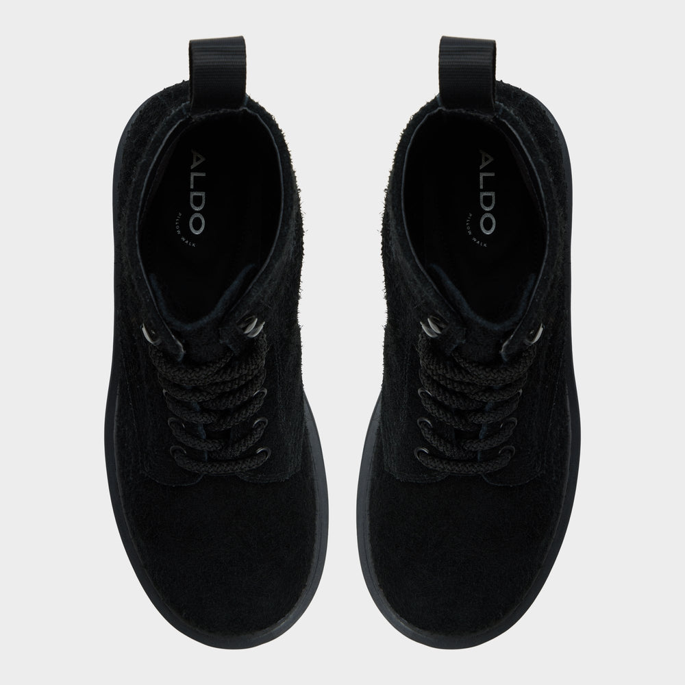 Doublezero in Black - Combat boot, Lug sole | Aldo on sale