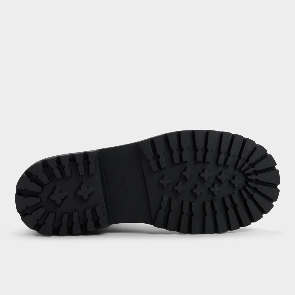 Doublezero in Black - Combat boot, Lug sole | Aldo on sale