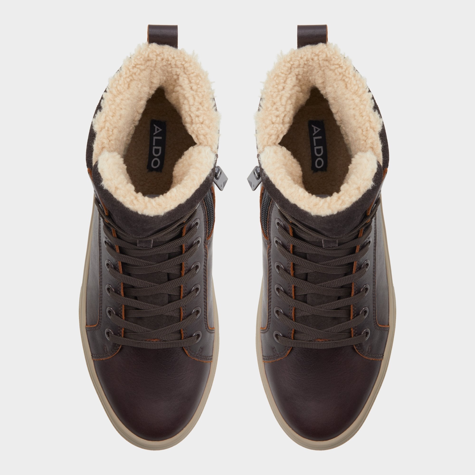 Dusker Cognac Men's Lace-up boots - Lace-up boot, Cup sole | Aldo sale