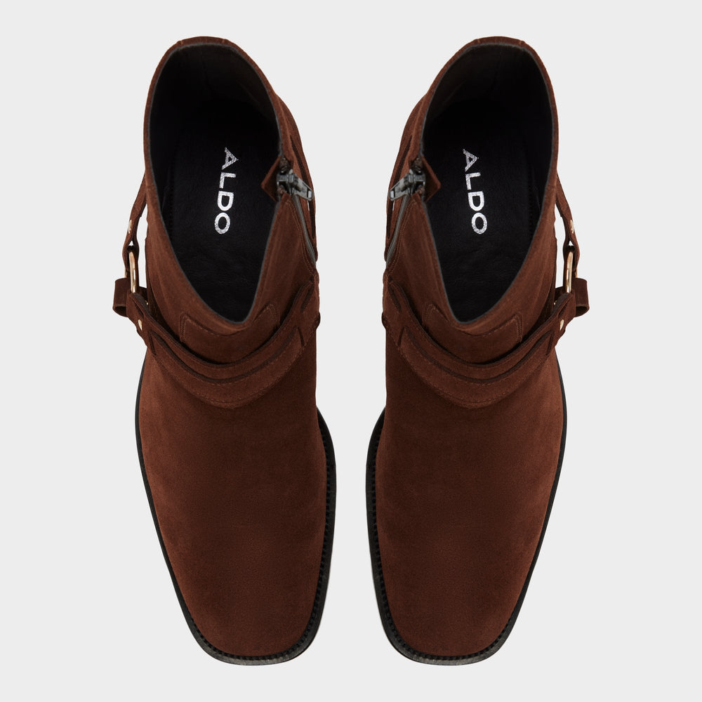Marcos in Dark Brown - Ankle boot, Block heel | Aldo sale