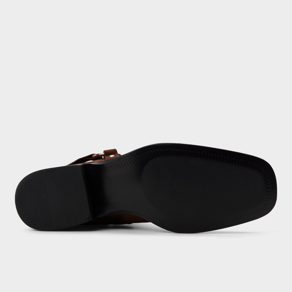 Marcos in Dark Brown - Ankle boot, Block heel | Aldo sale