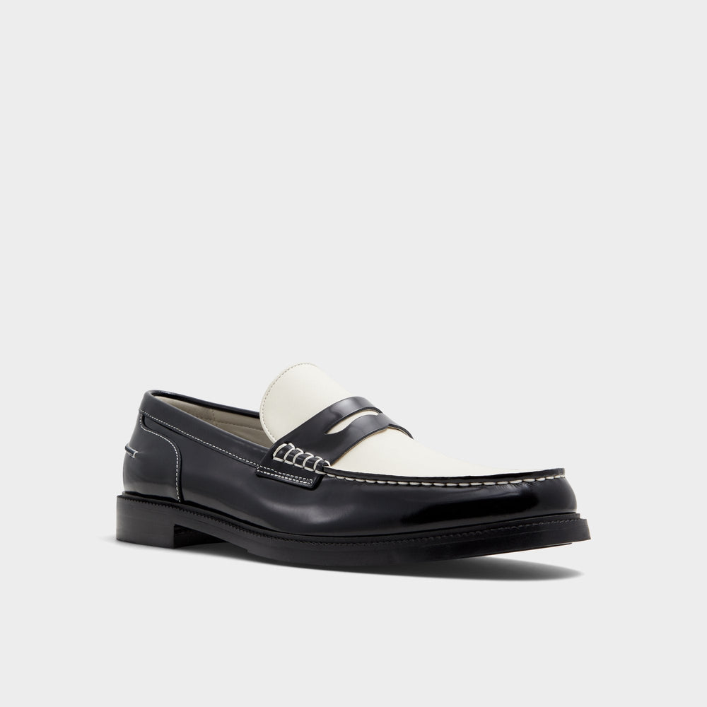 Kieran Black/White Men's Dress Shoes - Loafer | Aldo outlet