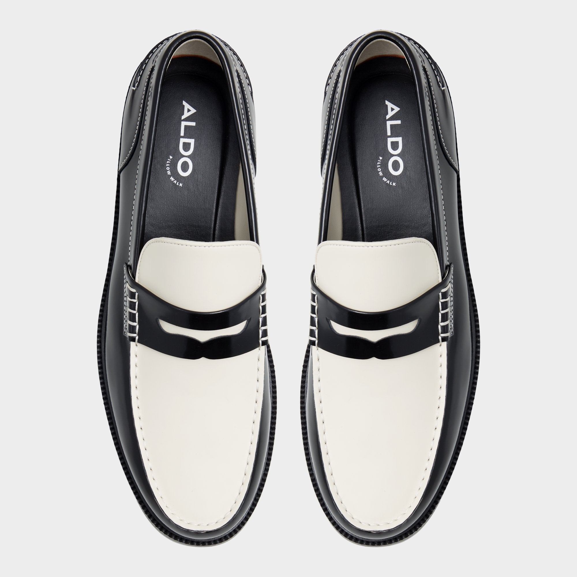 Kieran Black/White Men's Dress Shoes - Loafer | Aldo outlet