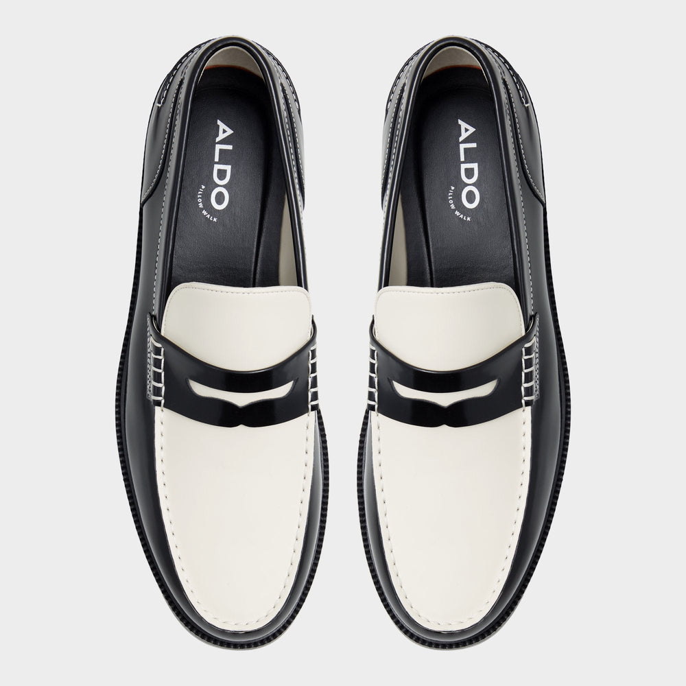 Kieran Black/White Men's Dress Shoes - Loafer | Aldo outlet