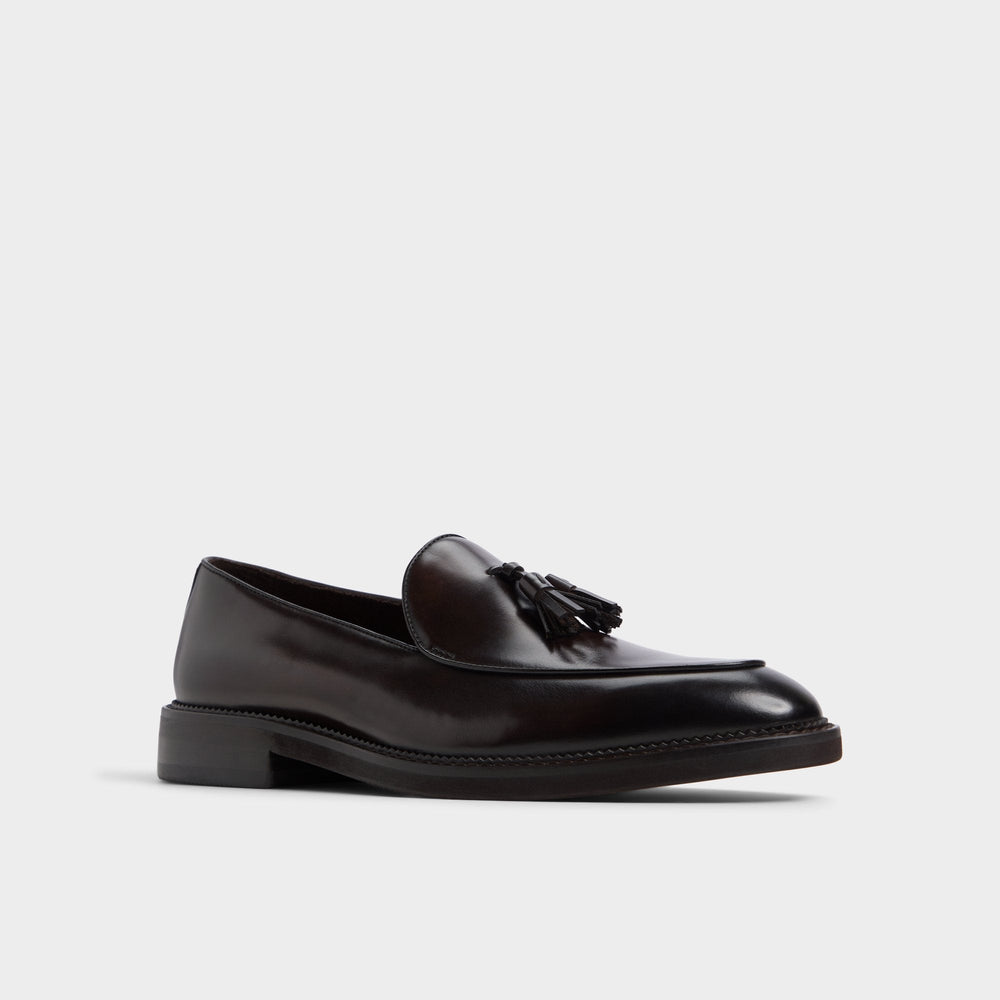 Portos Dark Brown Men's Dress Shoes - Loafer | Aldo sale