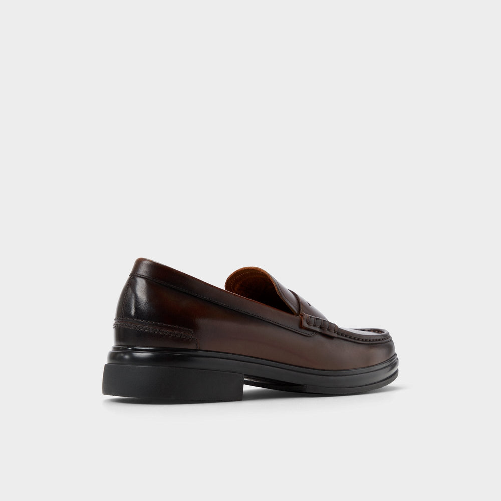 Tucker Other Brown Leather Smooth Men's Loafers & Slip-Ons - Loafer | Aldo outlet