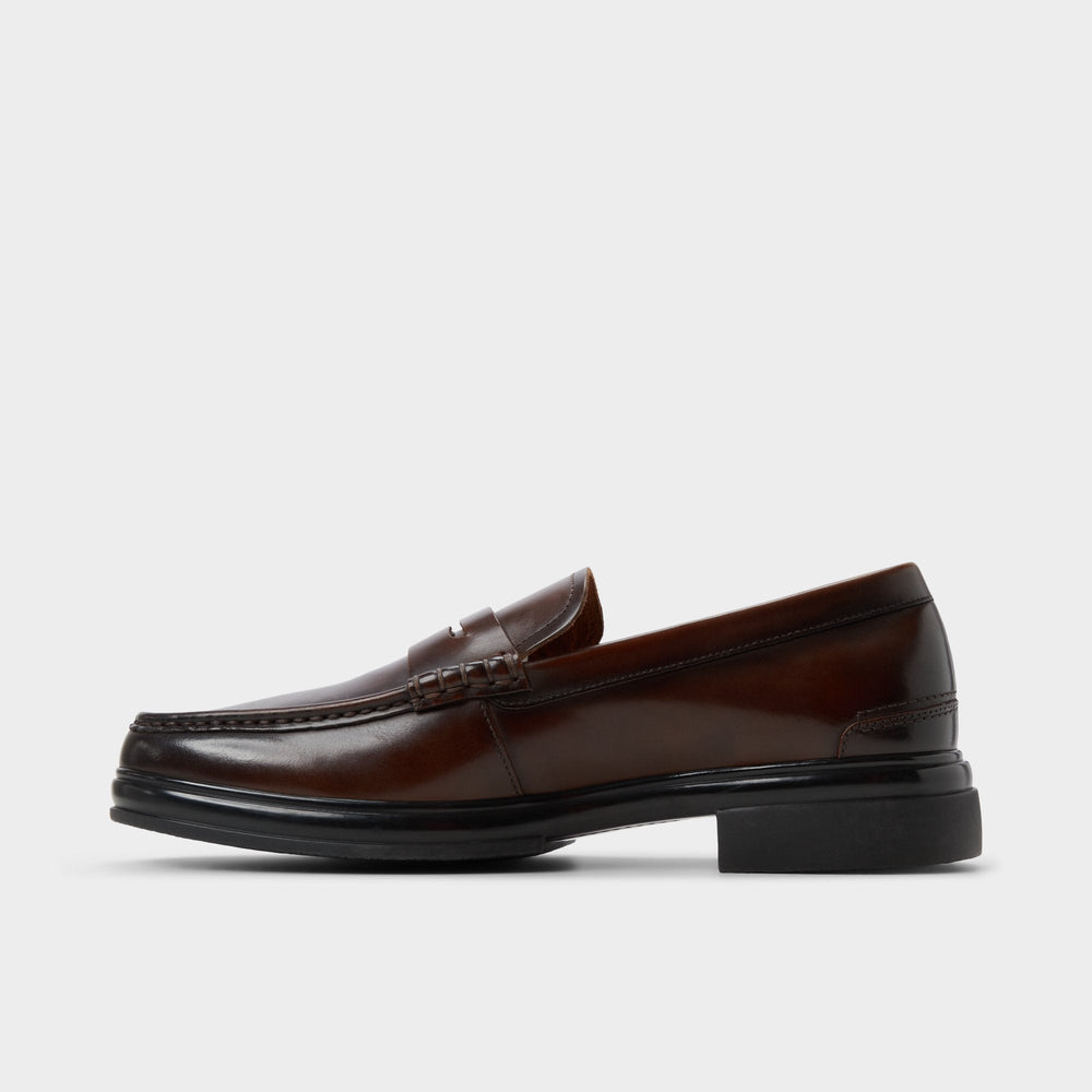 Tucker Other Brown Leather Smooth Men's Loafers & Slip-Ons - Loafer | Aldo outlet