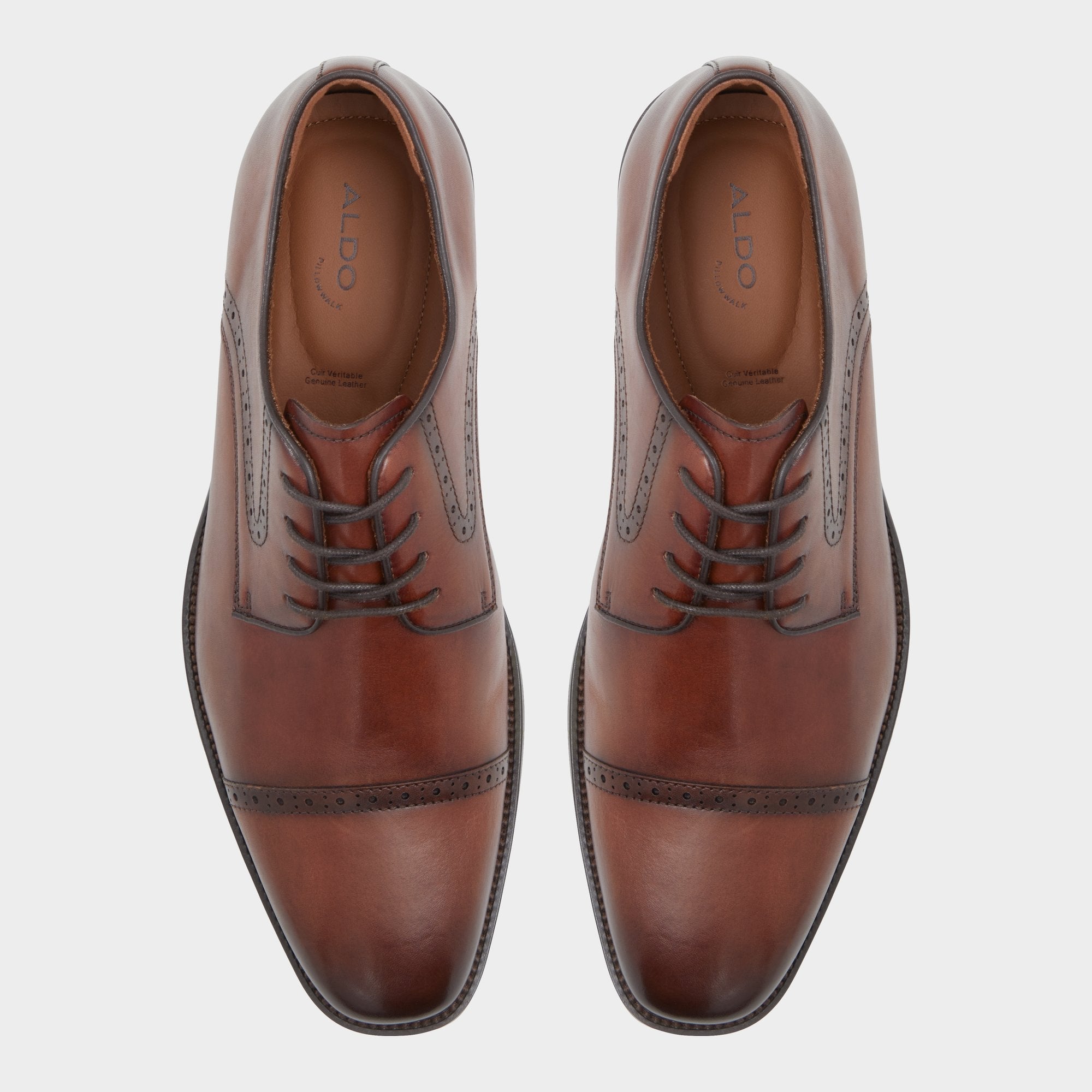 Bronko Cognac Men's Oxfords & Lace-ups - Derby shoe | Aldo online