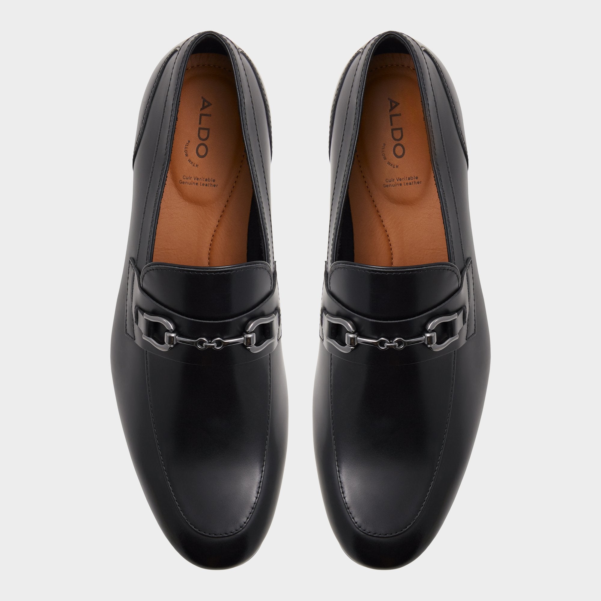 Marinho Open Black Leather Smooth Men's Dress Shoes - Loafer | Aldo online