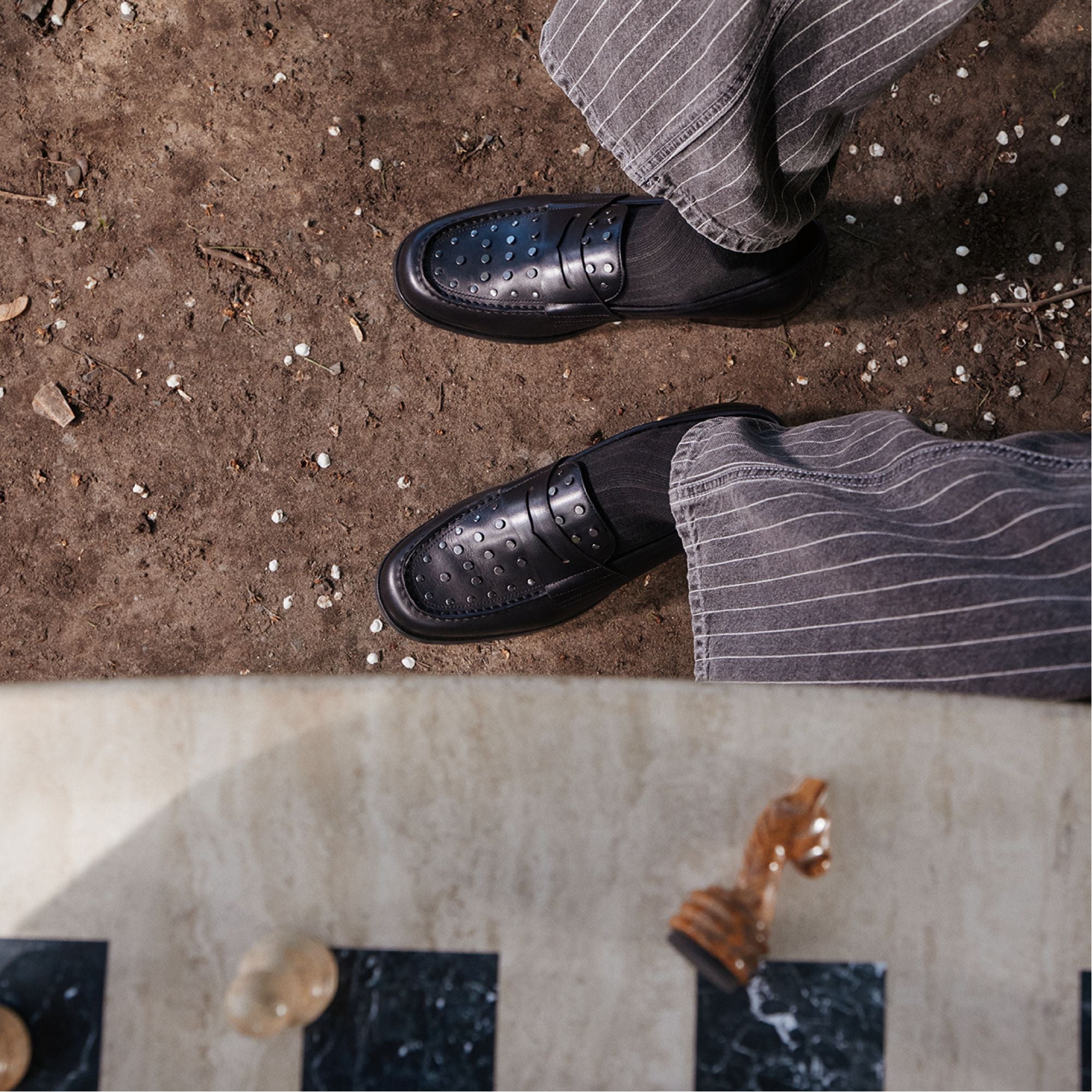 Keifer Black/Silver Multi Men's Dress Shoes - Loafer | Aldo discount