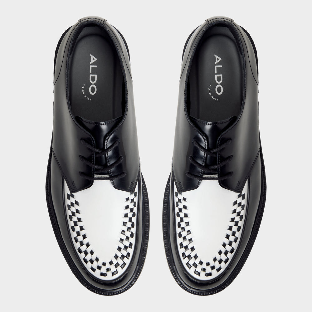 Rocco in Black White - Oxford shoe | Aldo discount