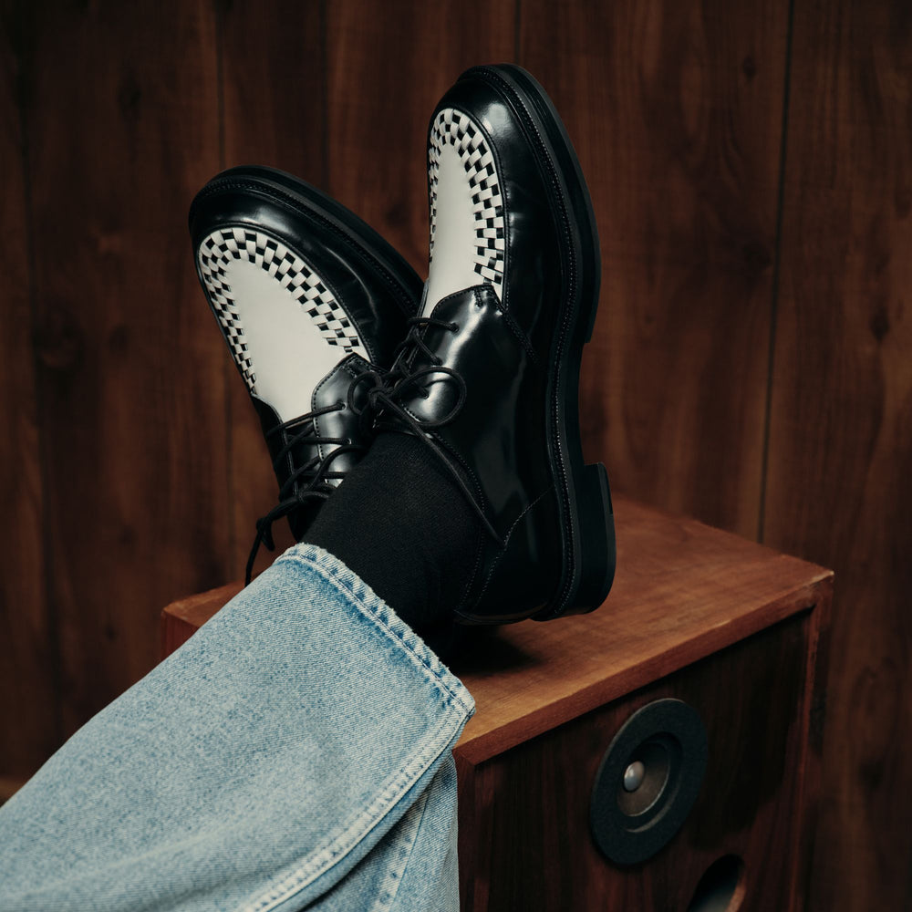 Rocco in Black White - Oxford shoe | Aldo discount