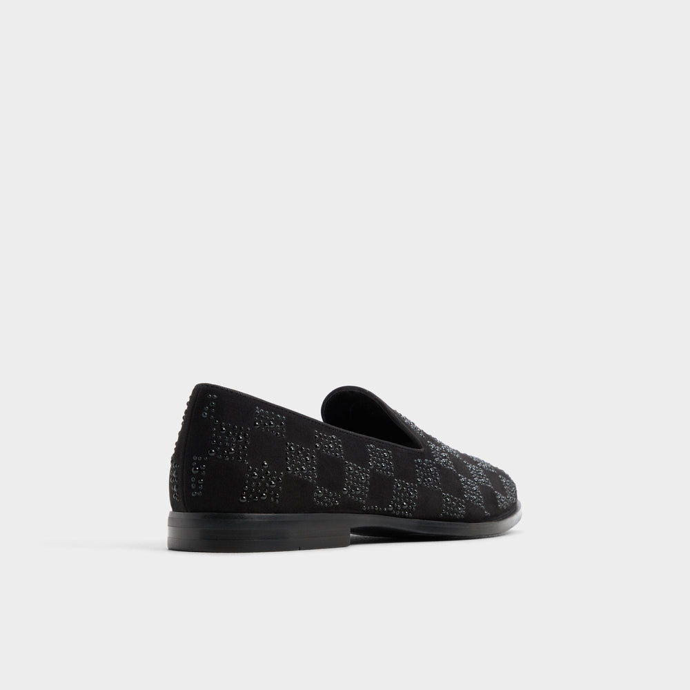 Casino Other Black Synthetic Textured Men's Dress Shoes - Loafer | Aldo for sale