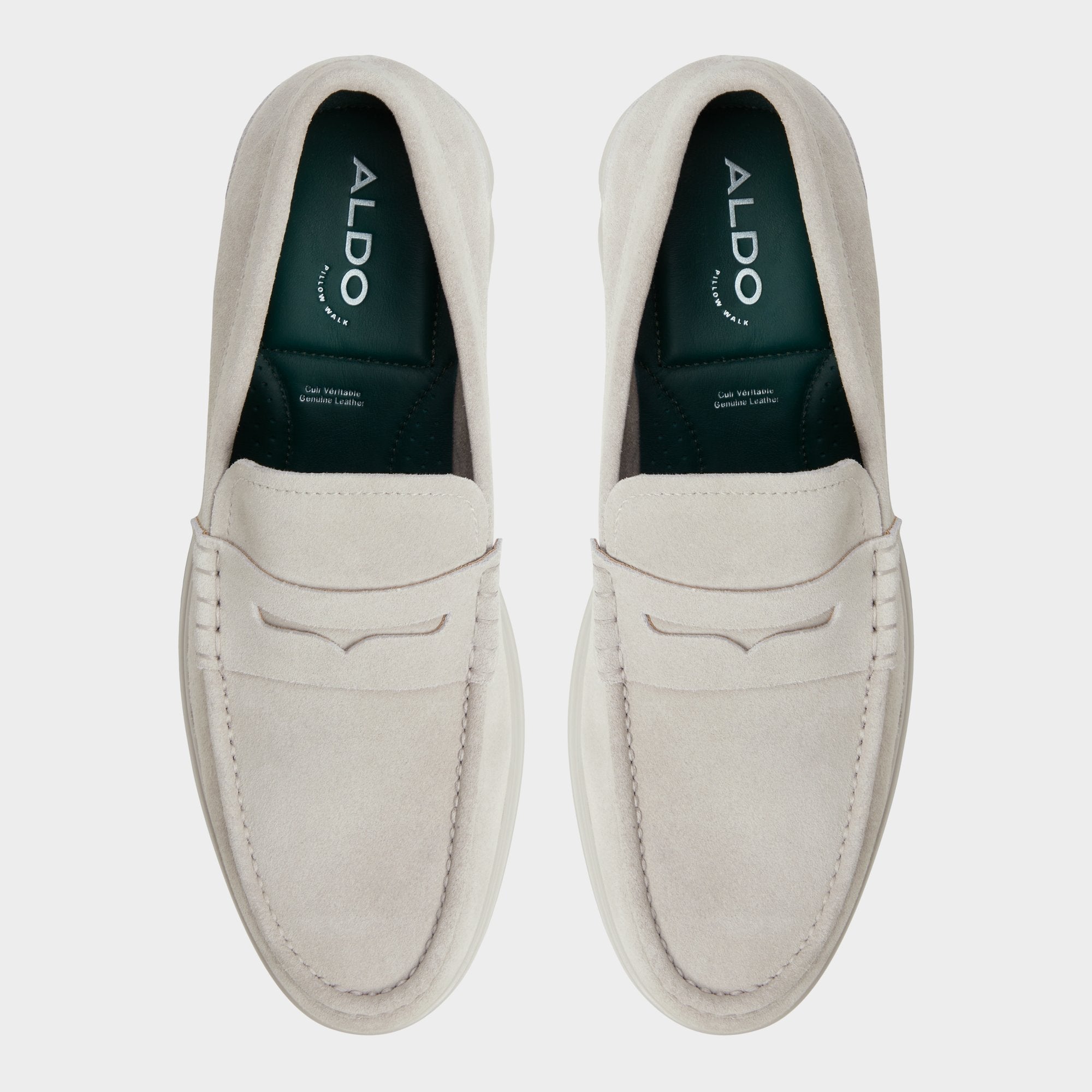 Tucker Light Grey Men's Dress Shoes - Loafer | Aldo on sale