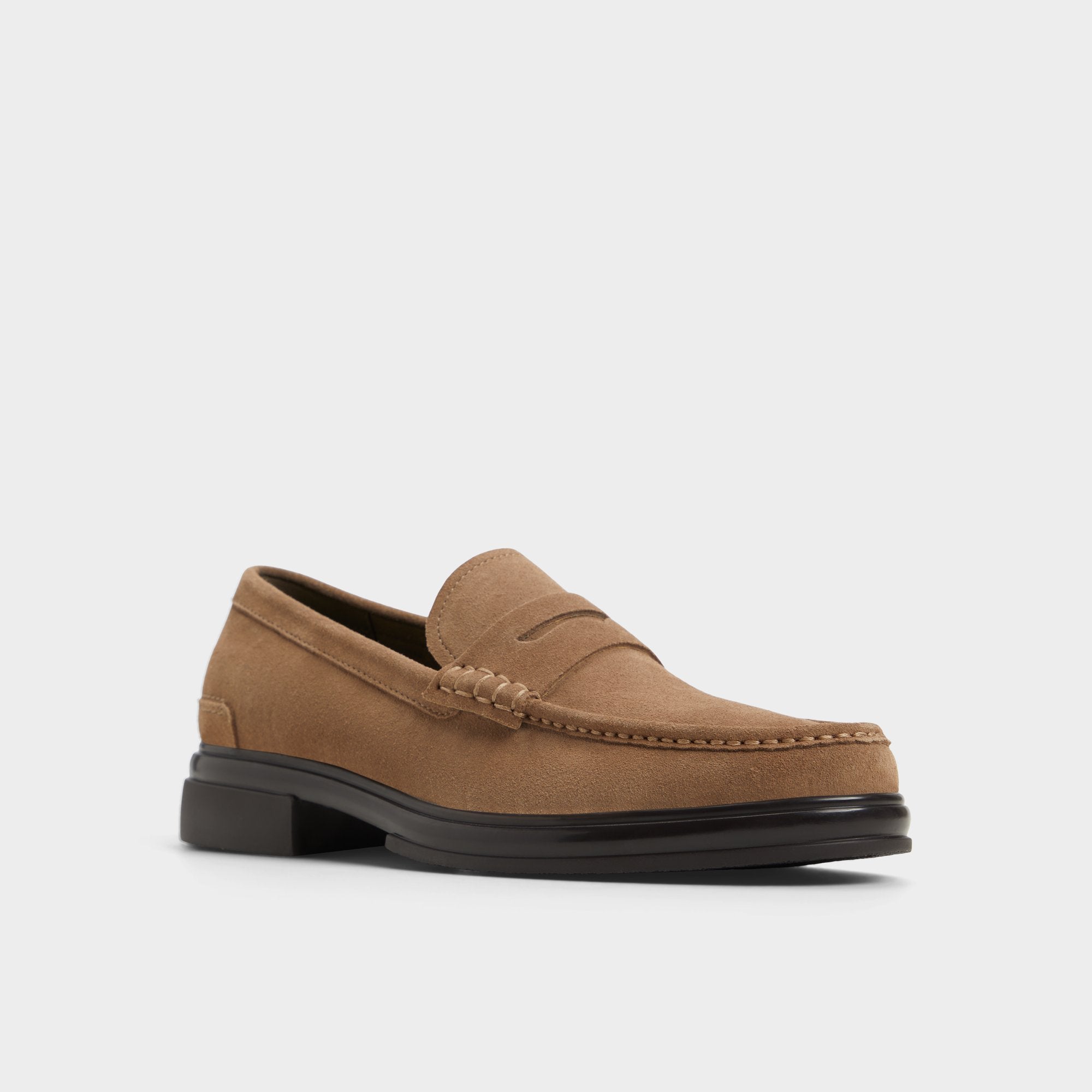 Tucker Other Brown Leather Suede Men's Dress Shoes - Loafer | Aldo on sale