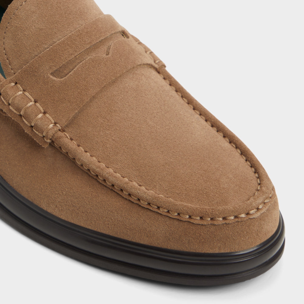 Tucker Other Brown Leather Suede Men's Dress Shoes - Loafer | Aldo on sale