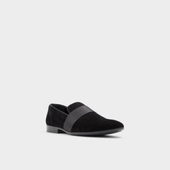 Asaria Open Black Leather Suede Men's Loafers & Slip-Ons - Loafer | Aldo on sale