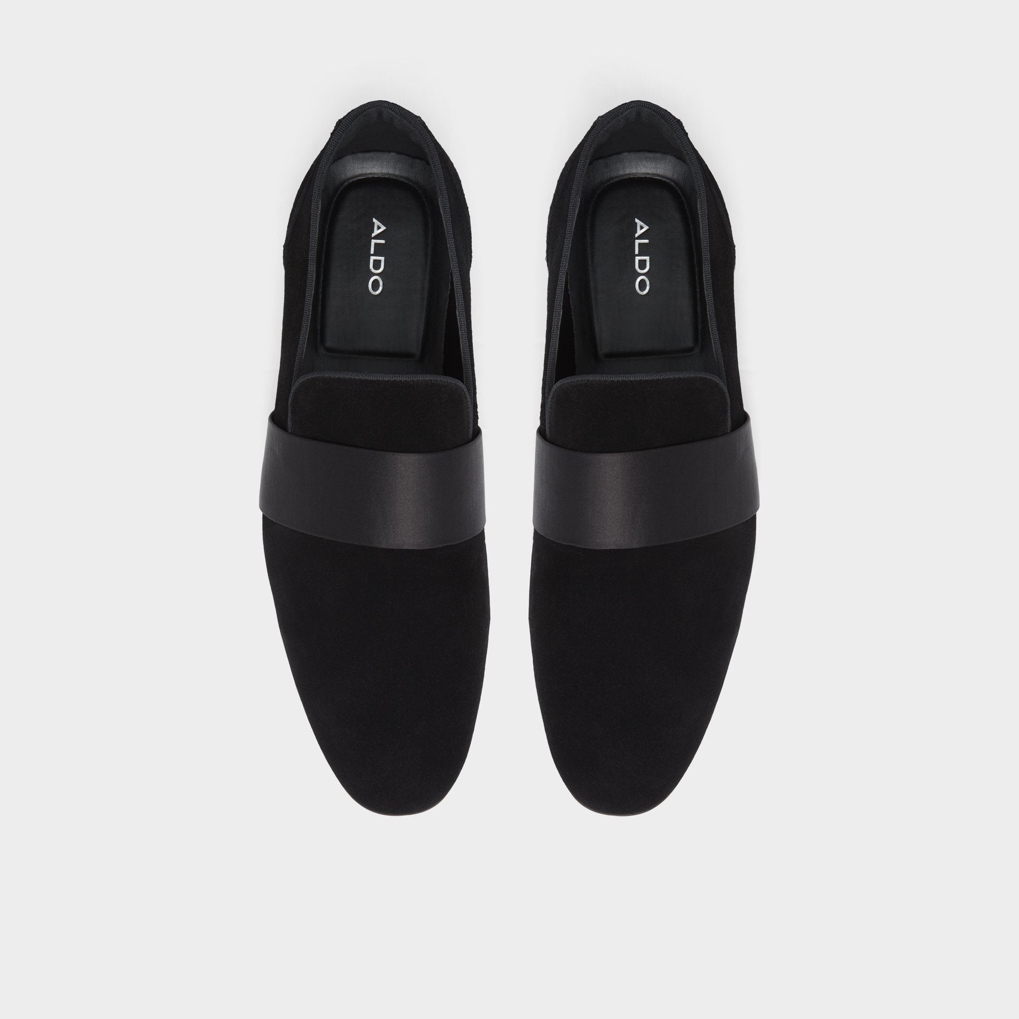 Asaria Open Black Leather Suede Men's Loafers & Slip-Ons - Loafer | Aldo on sale