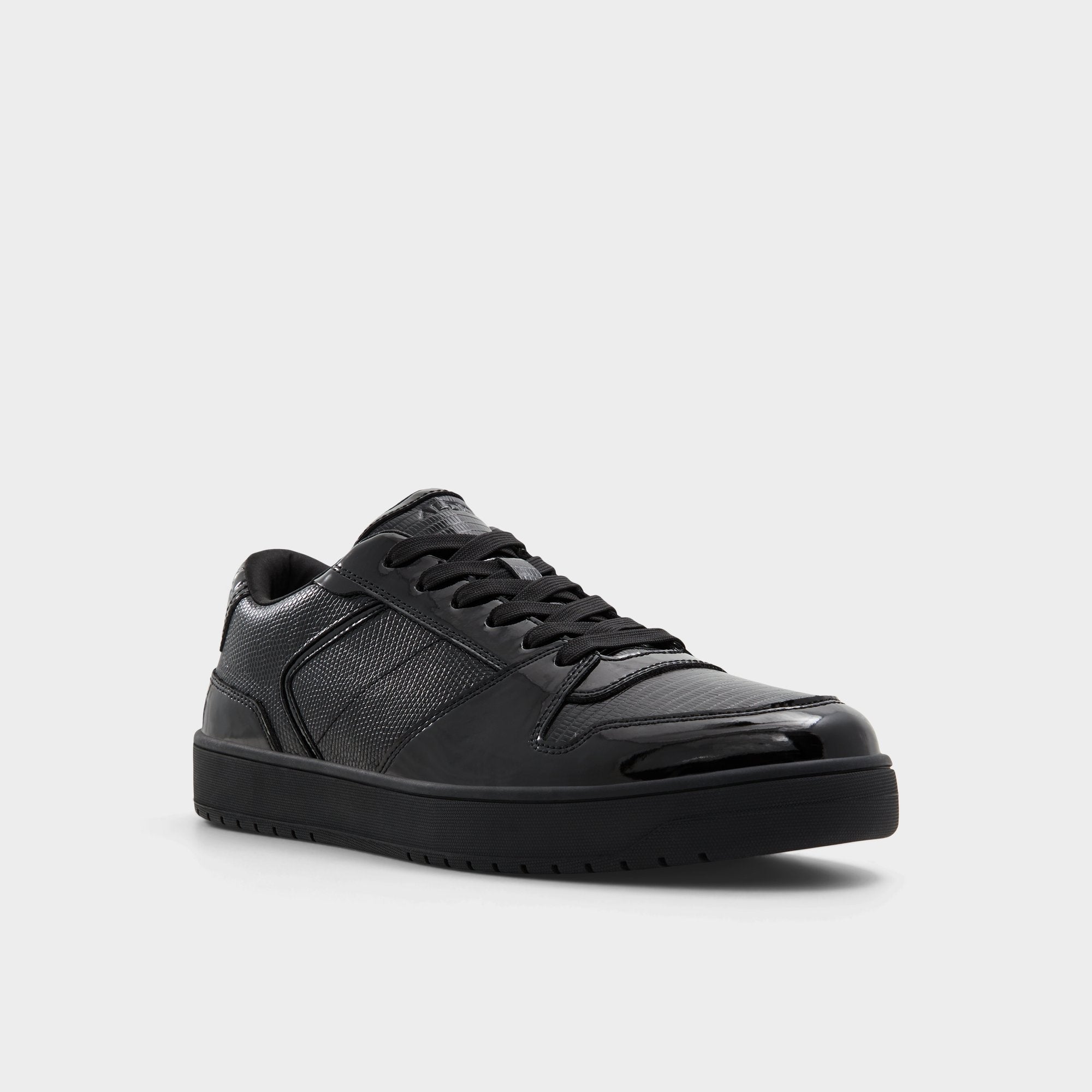 Zethan Black Synthetic Patent Men's Low top - Low top sneaker, Cup sole | Aldo discount