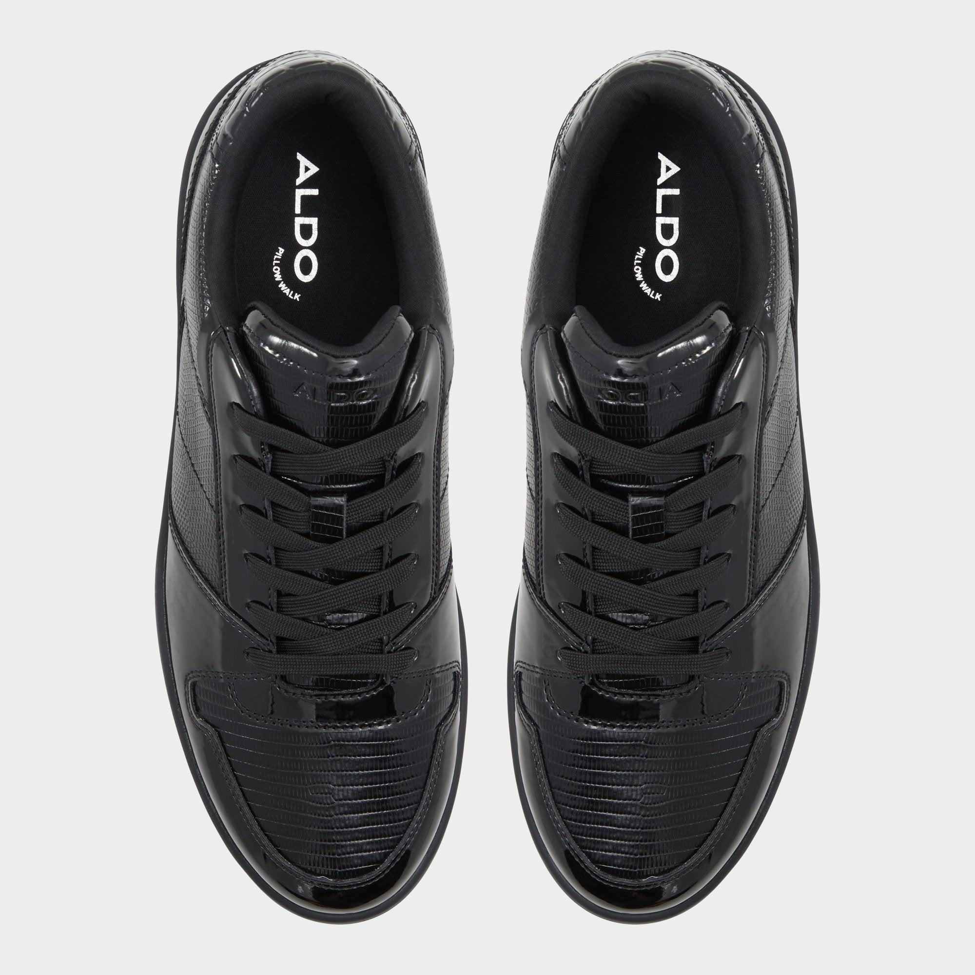 Zethan Black Synthetic Patent Men's Low top - Low top sneaker, Cup sole | Aldo discount