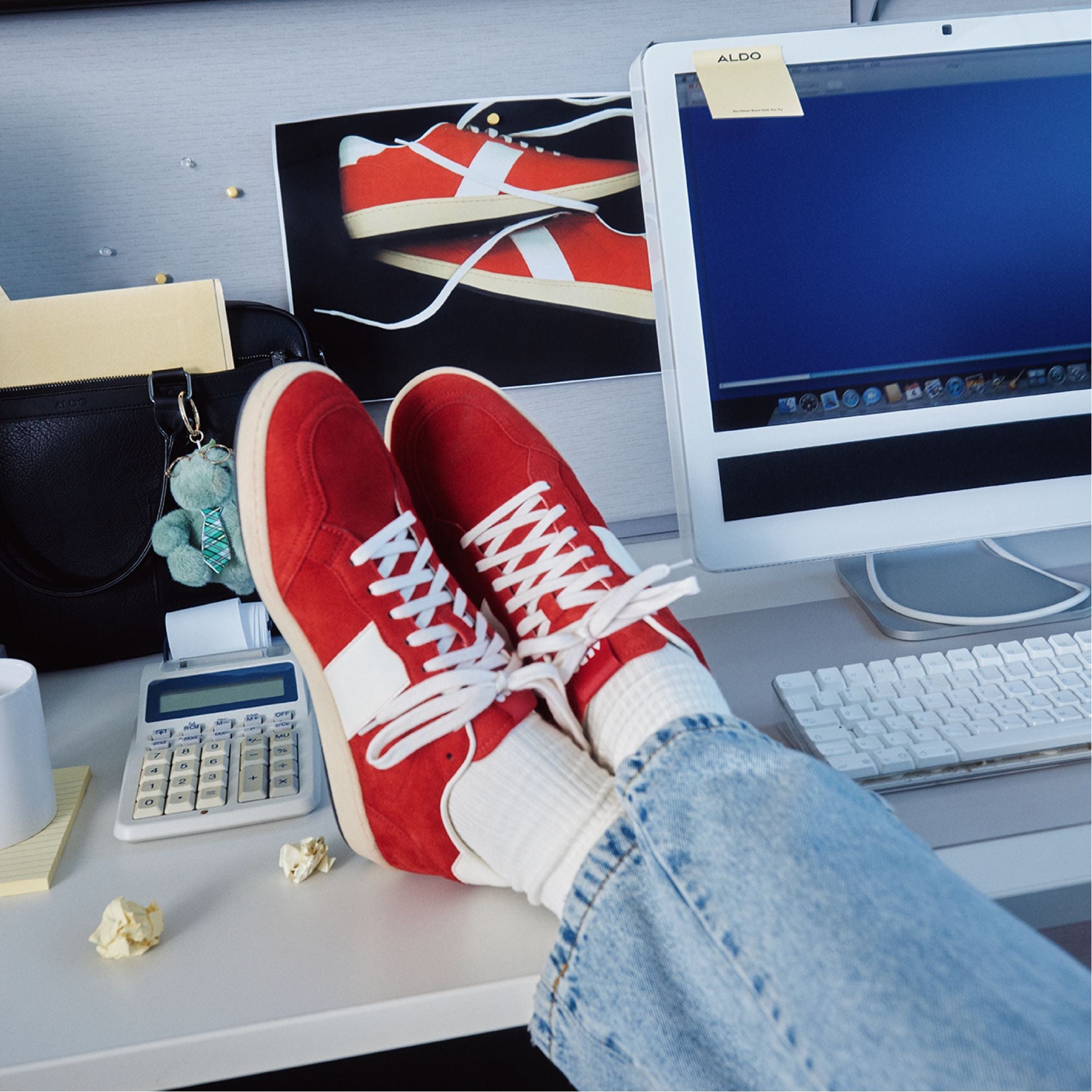 Roscoe in Red 14161307 - Low top sneaker, Cup sole | Aldo for sale