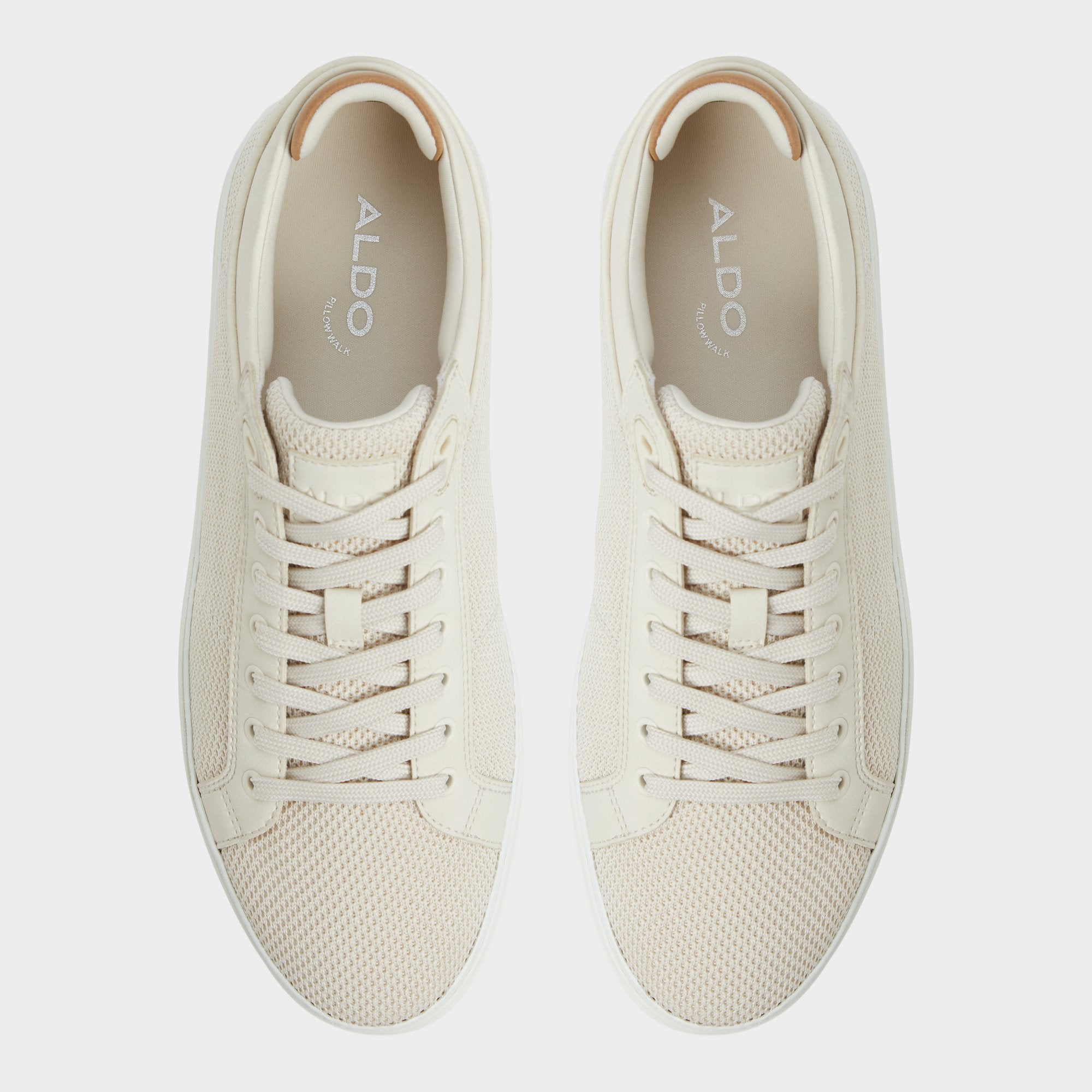 Finespec Bone Synthetic Knit Men's Low top - Low top sneaker | Aldo for sale