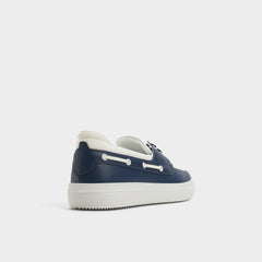 Wildwave White/Navy Men's Casual Shoes - Boat shoe | Aldo outlet