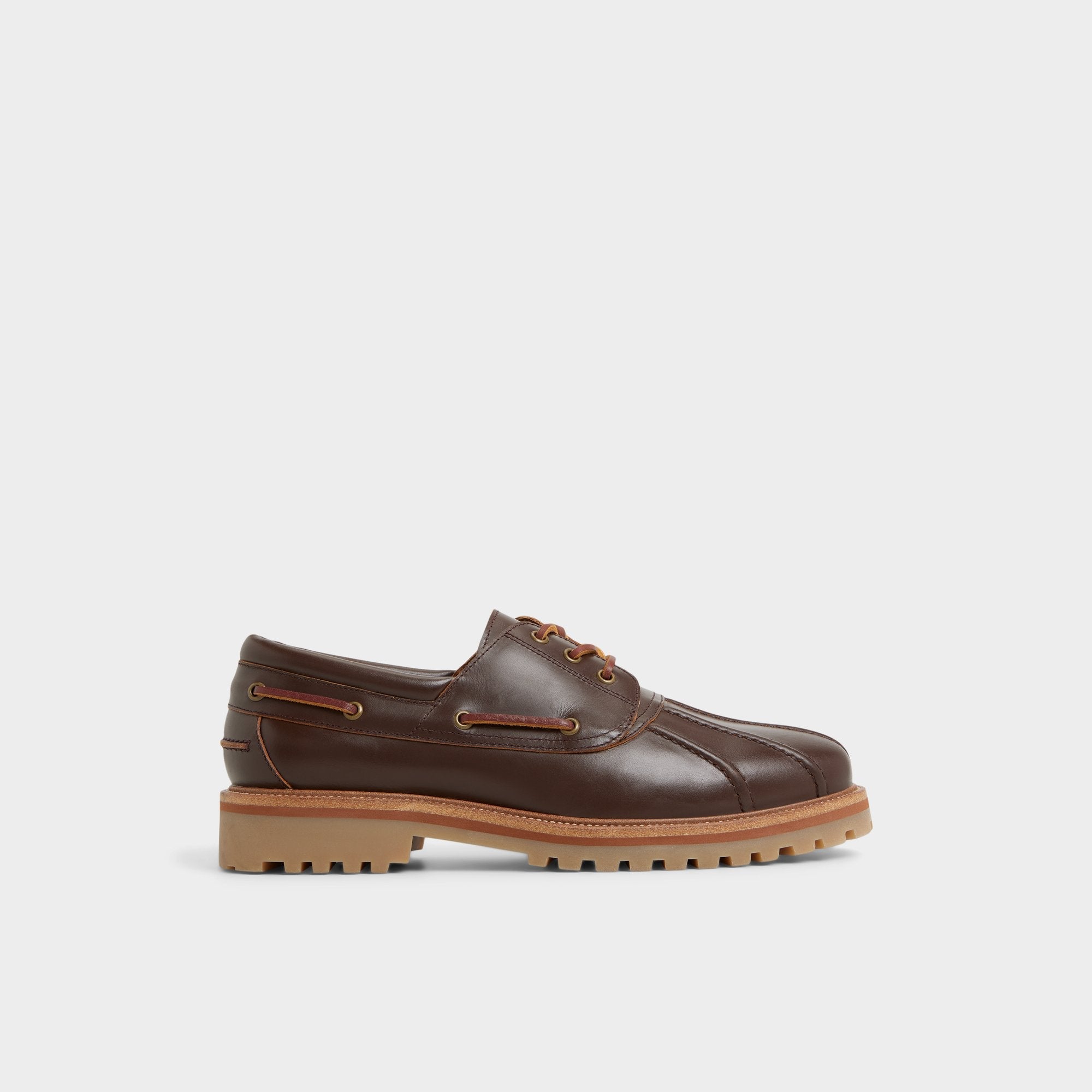 Finn in Medium Brown - Boat shoe, Lug sole | Aldo online