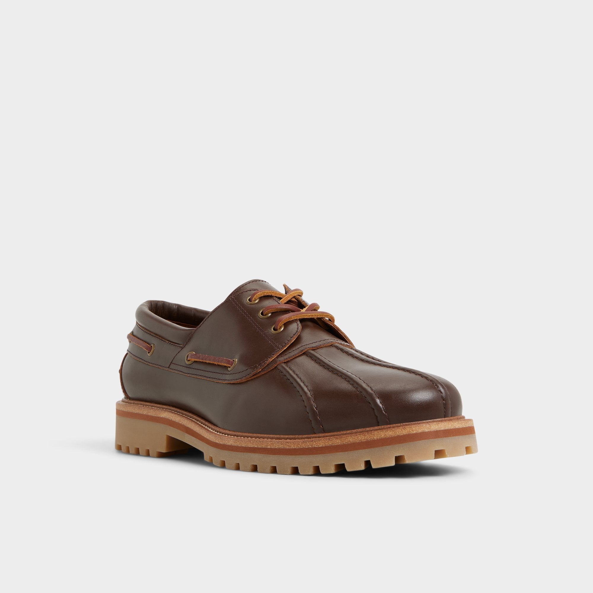 Finn in Medium Brown - Boat shoe, Lug sole | Aldo online