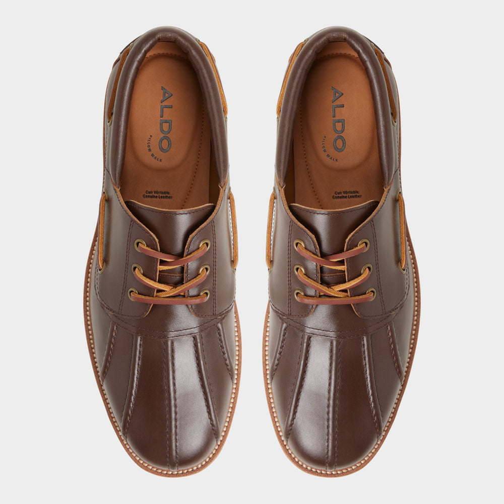 Finn in Medium Brown - Boat shoe, Lug sole | Aldo online