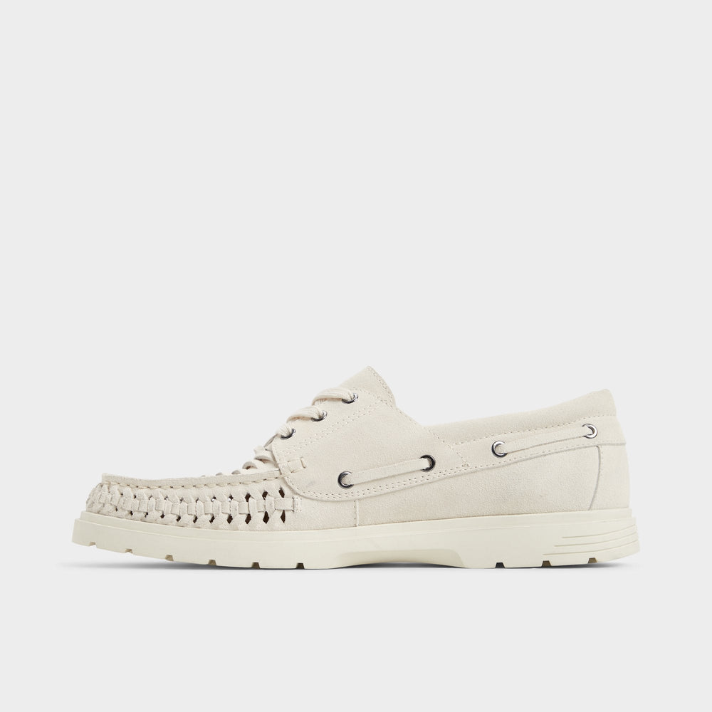 Mikal Ivory Men's Casual Shoes - Boat shoe | Aldo discount