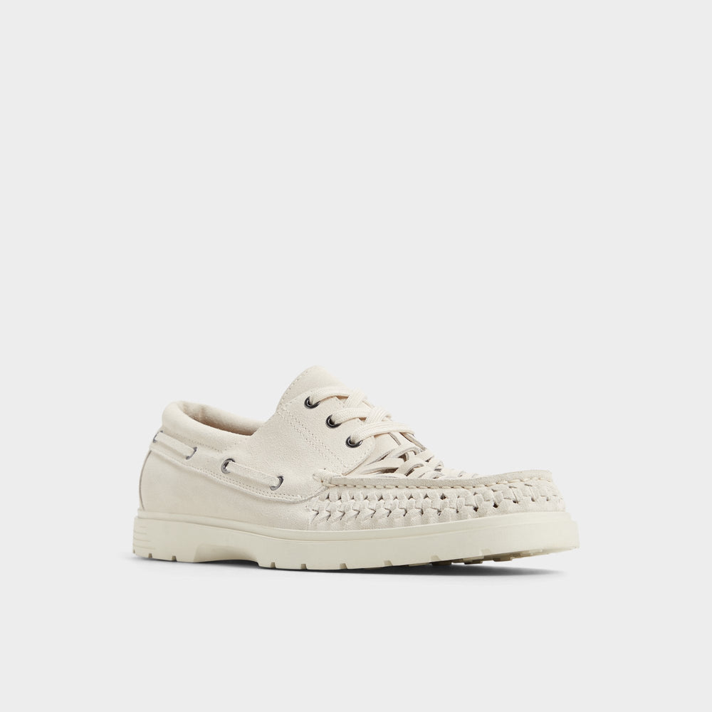 Mikal Ivory Men's Casual Shoes - Boat shoe | Aldo discount