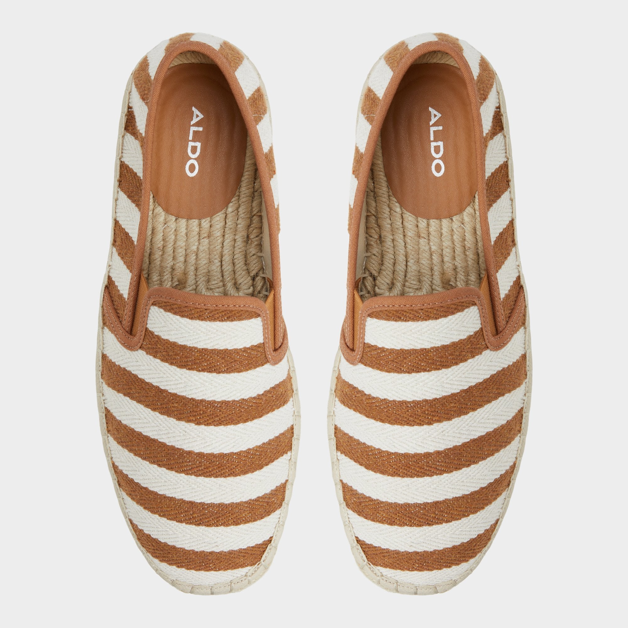 Johnney Cognac Textile Canvas Men's Espadrilles - Espadrille | Aldo sale