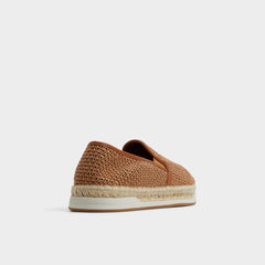 Johnney Cognac Textile Raffia Men's Espadrilles - Espadrille | Aldo outlet