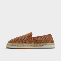 Johnney Cognac Textile Raffia Men's Espadrilles - Espadrille | Aldo outlet