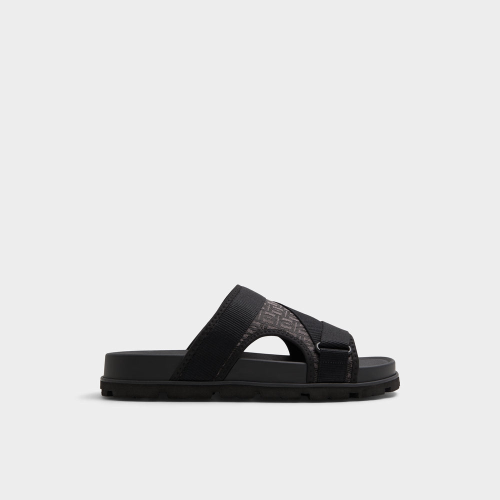 Deniels Open Black Men's Slides - Slide sandal | Aldo on sale