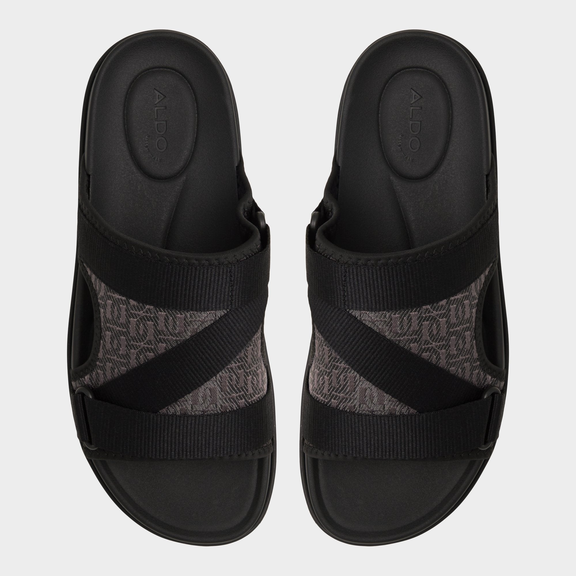 Deniels Open Black Men's Slides - Slide sandal | Aldo on sale