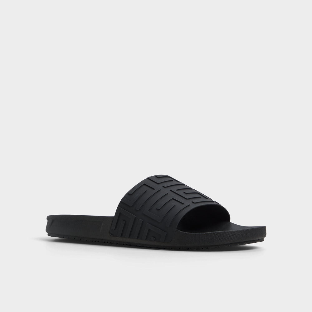 Atrani Black Men's Slides - Slide sandal | Aldo sale