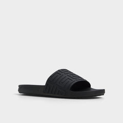 Atrani Black Men's Slides - Slide sandal | Aldo sale