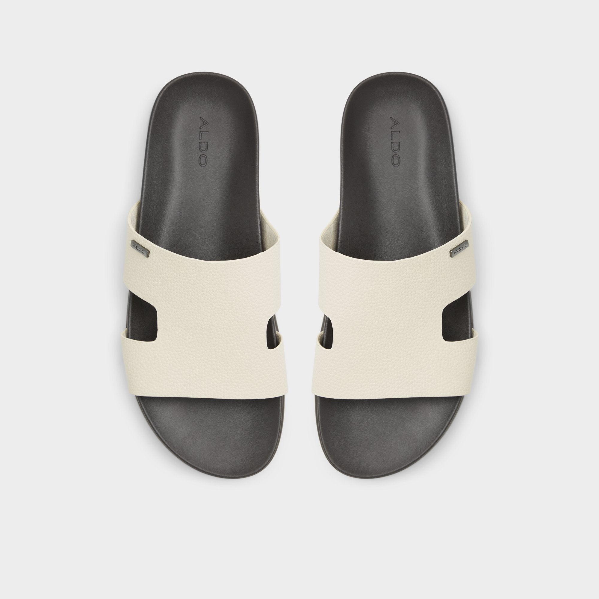 Mondi Light Grey Men's Slides - Slide sandal | Aldo online