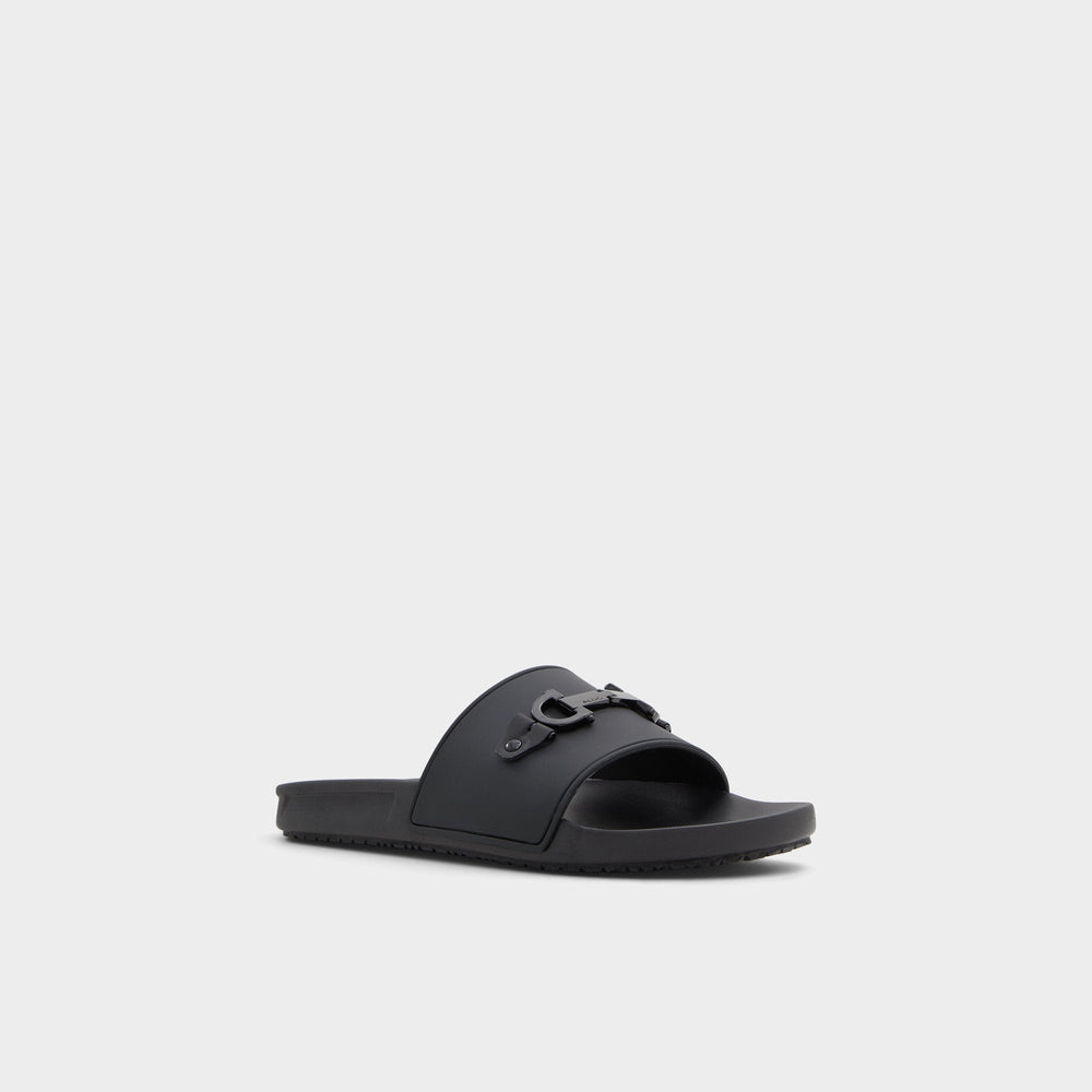 Loungeslide Black Men's Slides - Slide sandal | Aldo discount