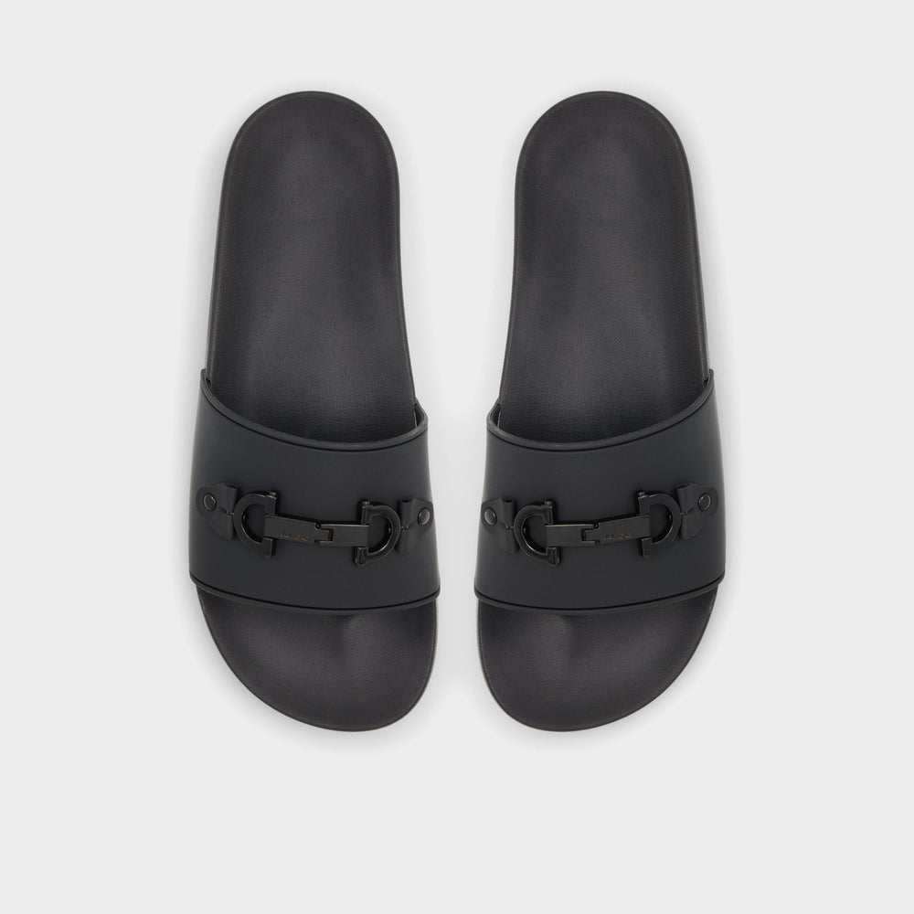 Loungeslide Black Men's Slides - Slide sandal | Aldo discount