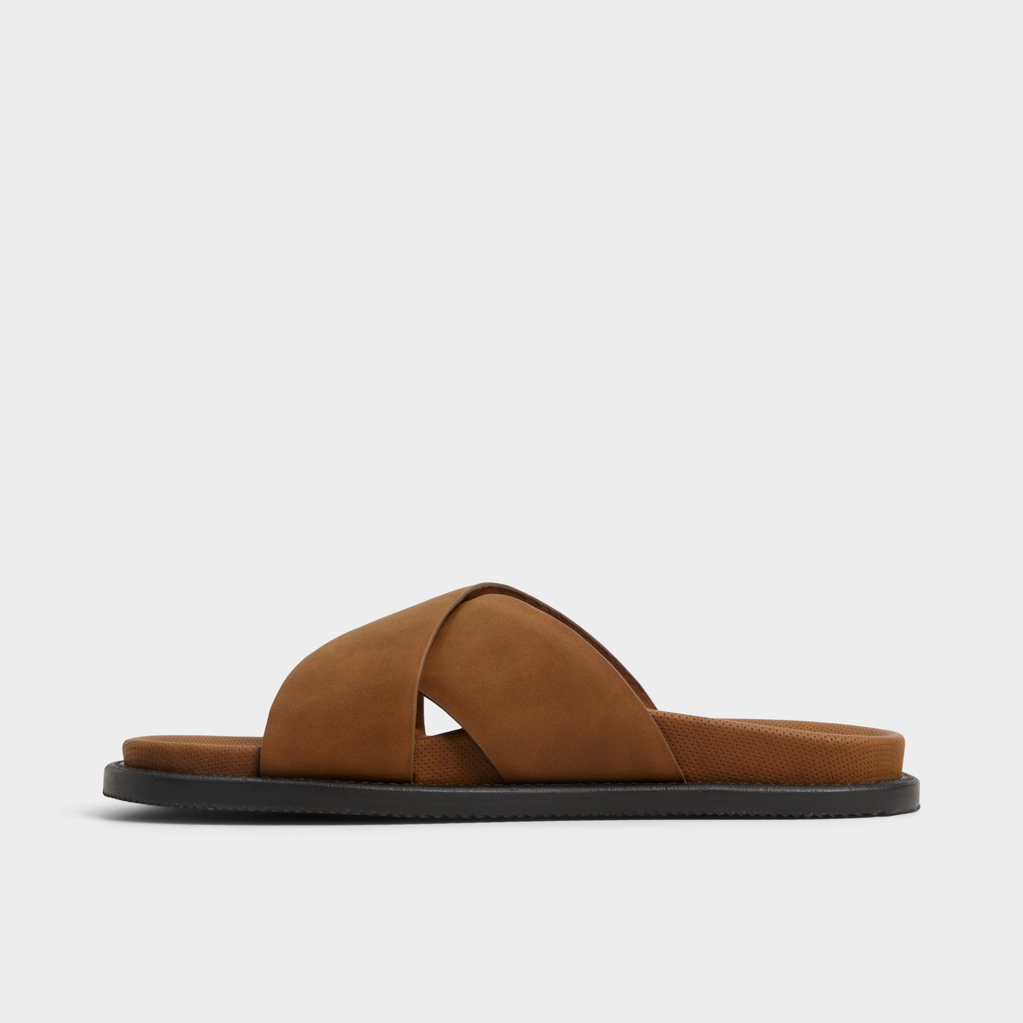 Marrin Cognac Men's Slides - Slide sandal | Aldo outlet