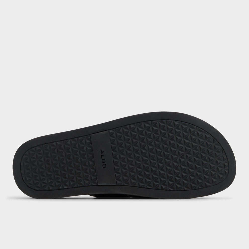 Padien Black Men's Sandals & Slides - Slide sandal | Aldo for sale